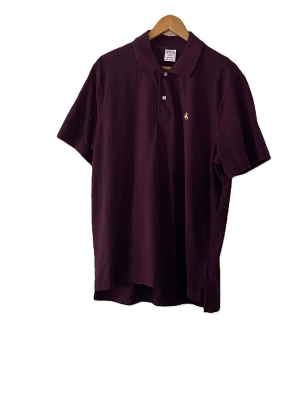 Brooks Brothers Men's XL Original Fit Polo Shirt Burgundy